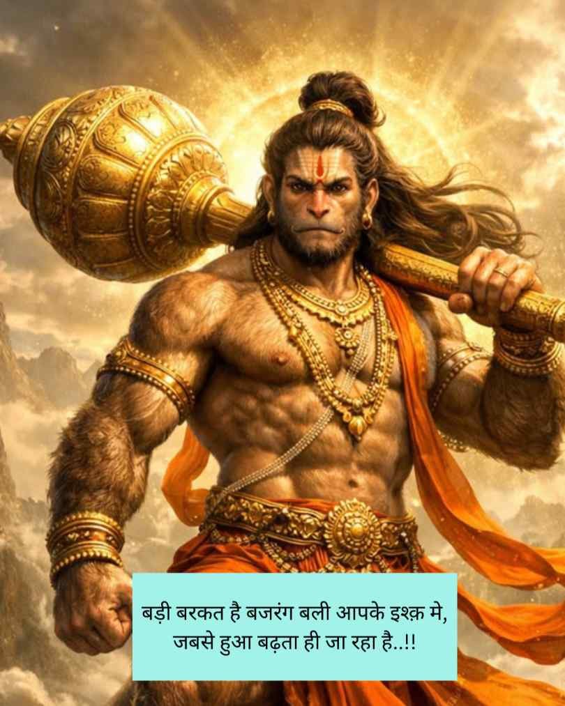 Hanuman ji shayari love