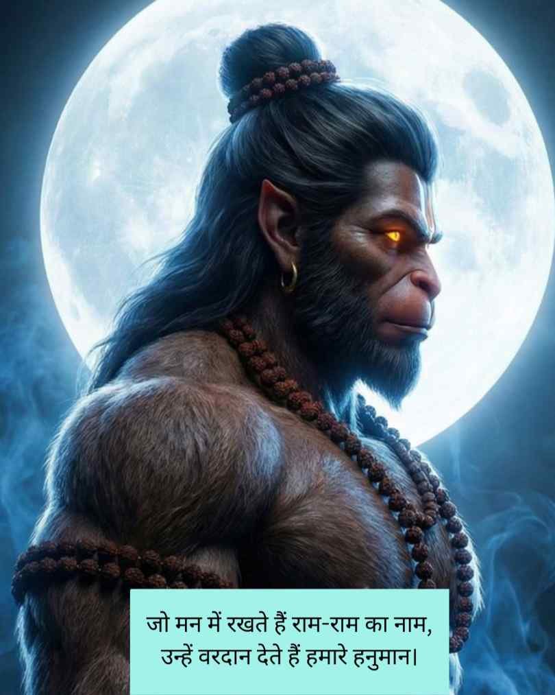 Hanuman ji Shayari attitude