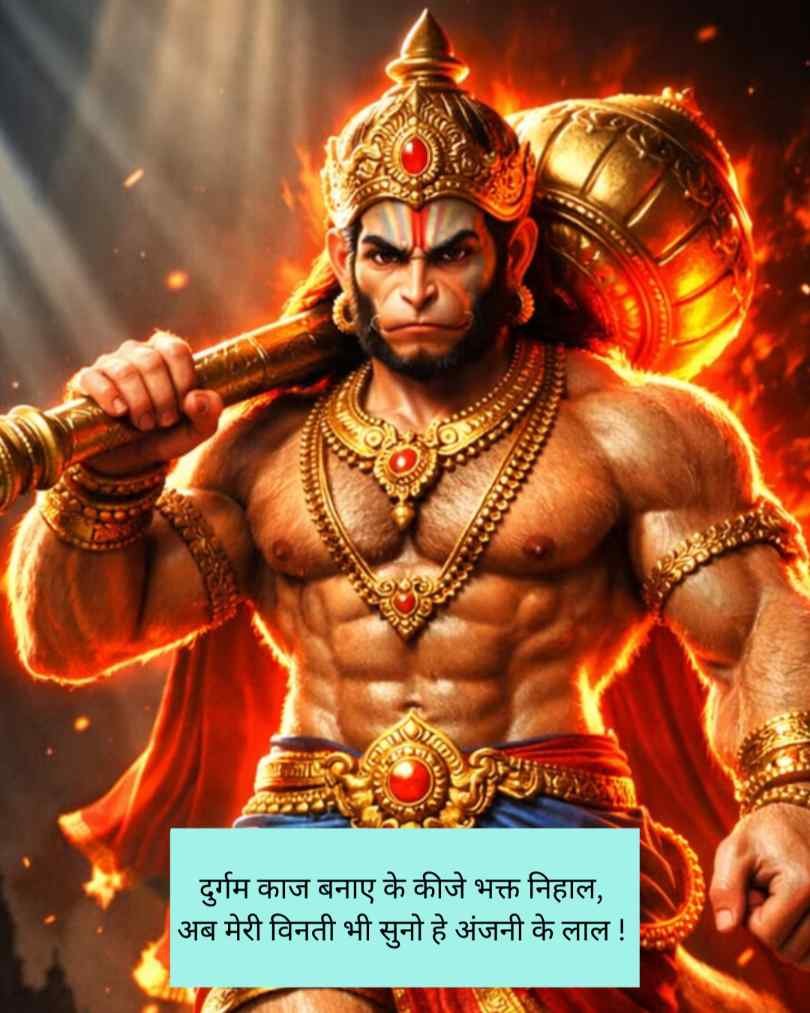 Hanuman ji Shayari attitude
