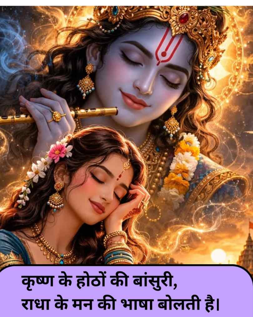 Krishna Love Shayari in Hindi