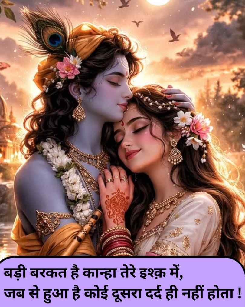 Krishna Love Shayari in Hindi