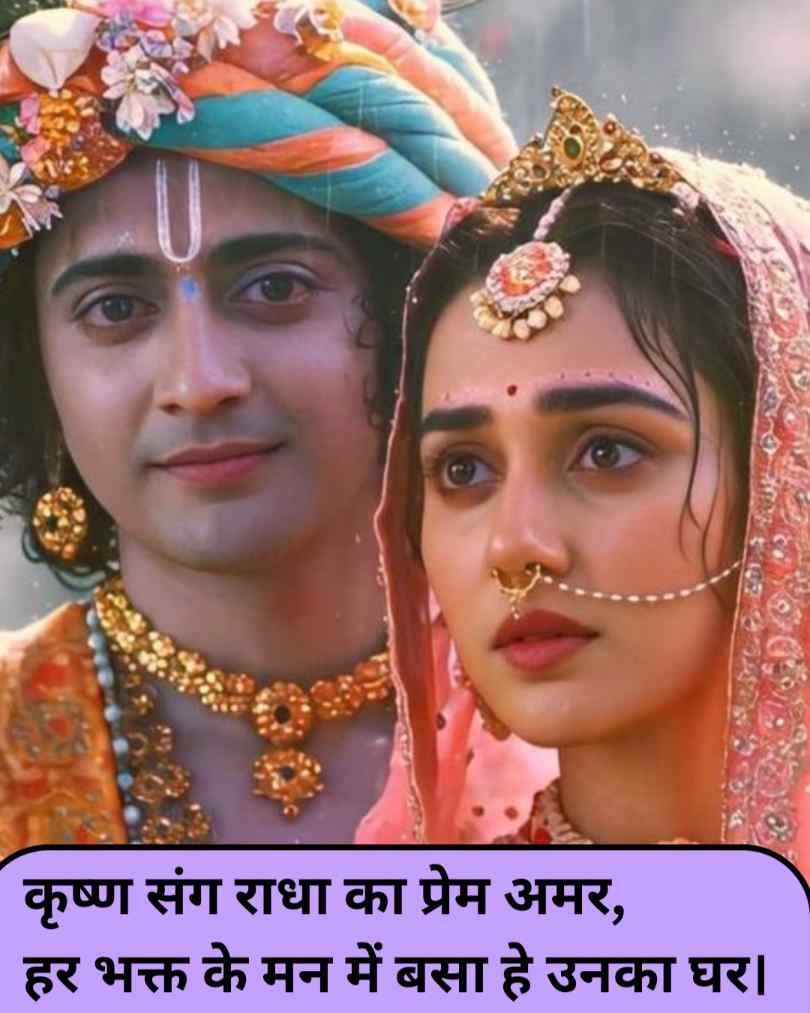 Krishna Love Shayari in Hindi