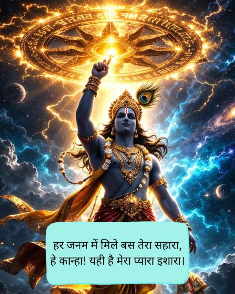 Krishna Shayari Love