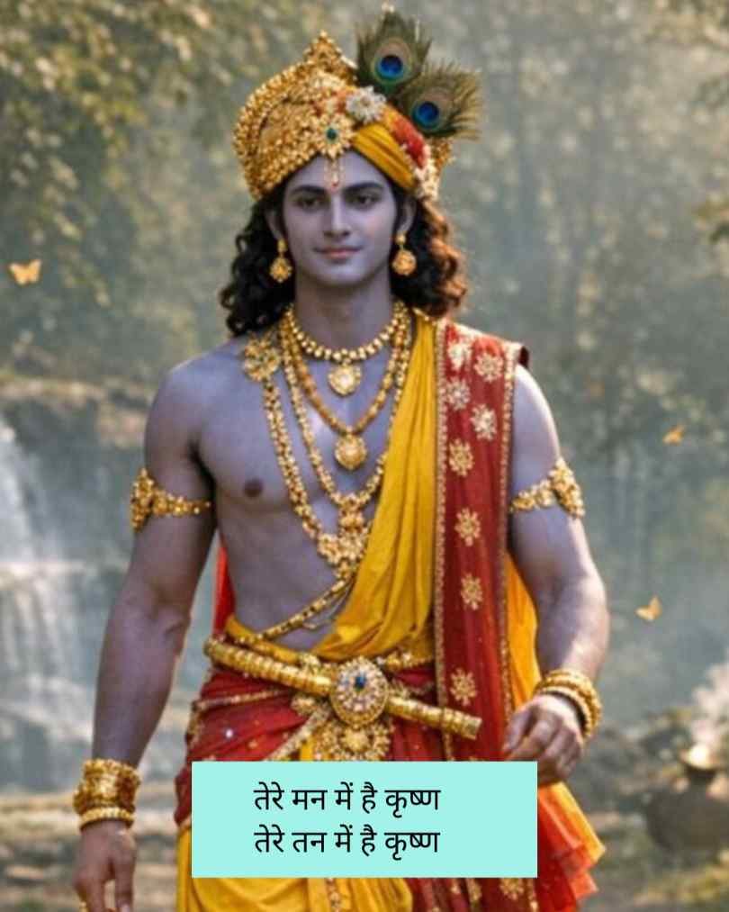 Krishna Shayari Love