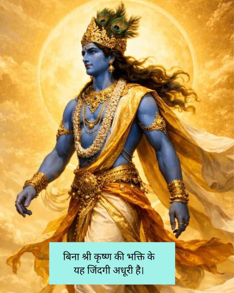 Krishna Shayari Love