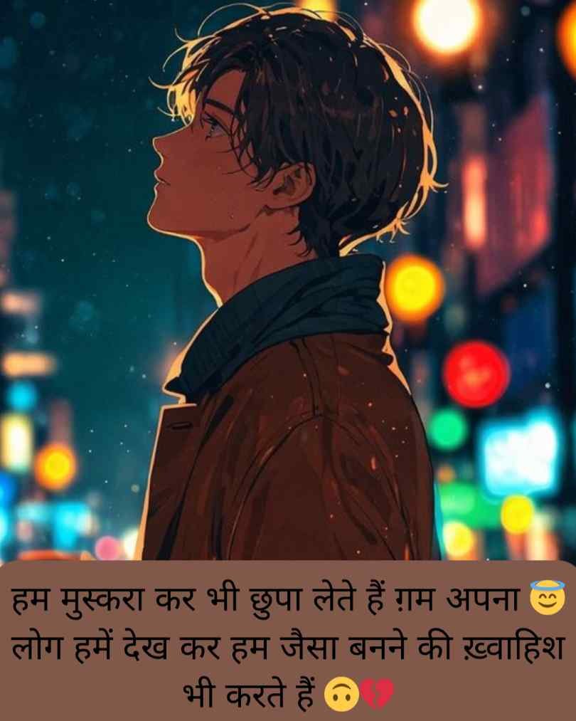 Sad Shayari 2 line Heart Touching