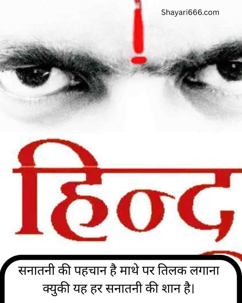 सनातनी की पहचान है माथे पर तिलक लगाना क्युकी यह हर सनातनी की शान है।