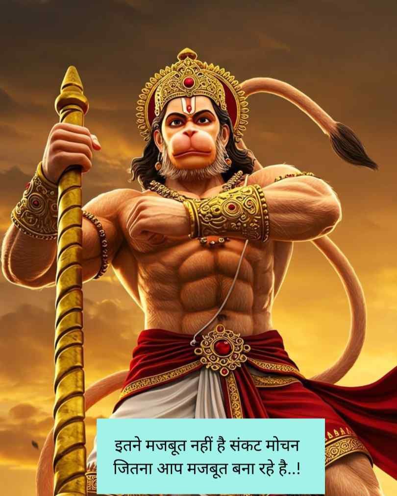 Hanuman ji shayari 2 line