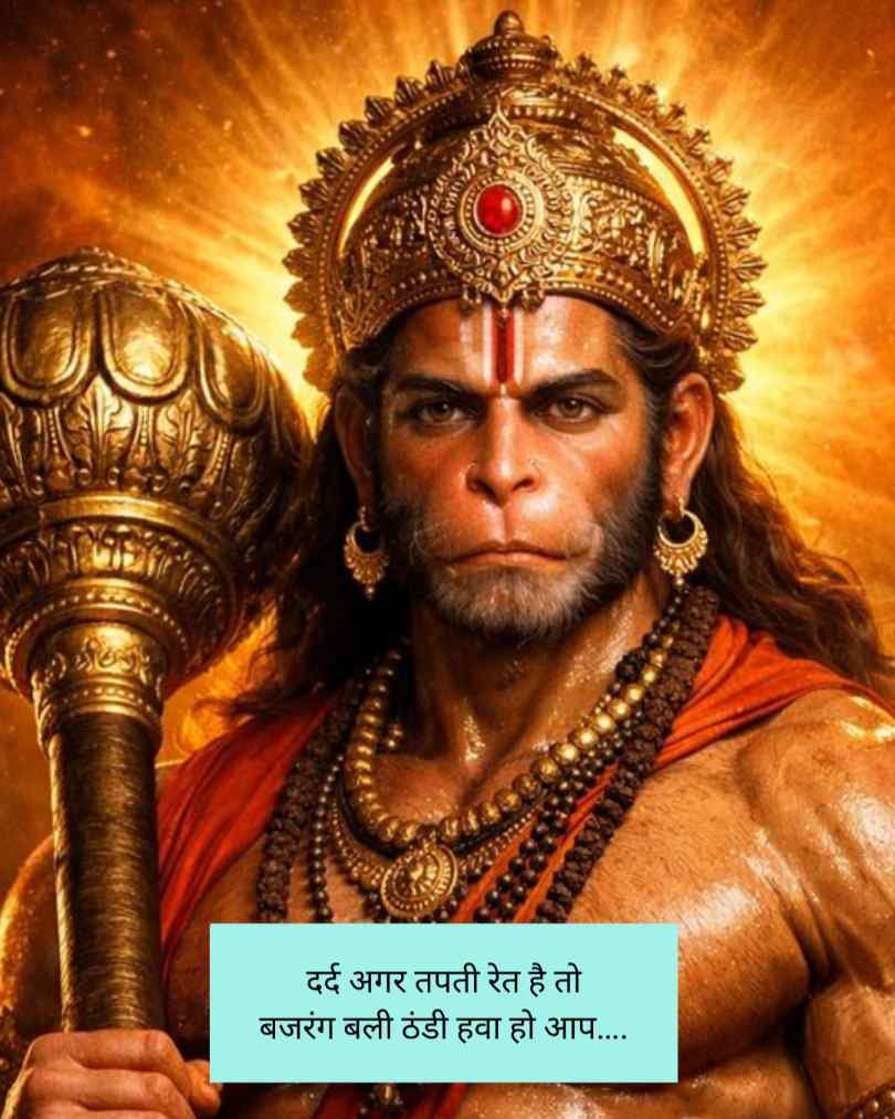 Hanuman ji shayari love